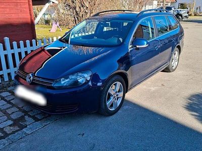 Gebraucht VW Golf VII Comfortline 140 PS (102 kW) 2012 Blau Kombi