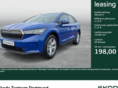 Brugt Skoda Enyaq iV Loft 250 kW (340 HK) 2023 Blå SUV