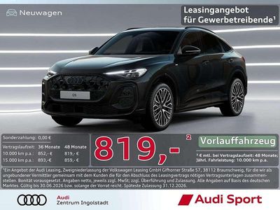 Neu Audi Q5 Sportback Sport 299 PS (219 kW) 2025 Mythosschwarz SUV