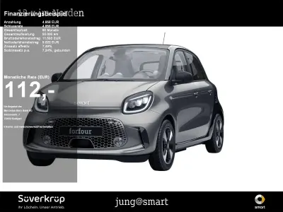 Gebraucht Smart ForFour Electric Drive Exclusive 60 kW (82 PS) 2021 Grau Limousine