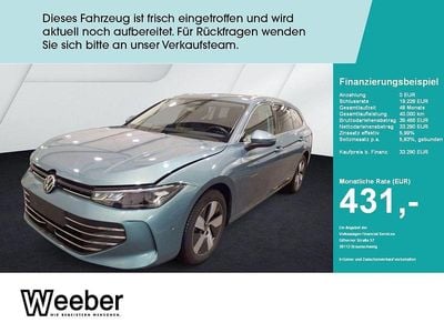 Usata VW Passat Business 150 CV (110 kW) 2025 Blu Station wagon