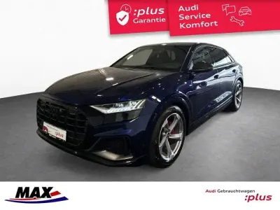 Gebraucht Audi Q8 S-Line 286 PS (210 kW) 2023 Navarrablau metallic SUV