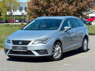 Usata Seat Leon ST Style 116 CV (85 kW) 2018 Argento Station wagon