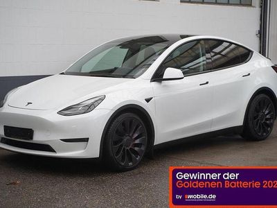 Gebraucht Tesla Model Y Performance 392 kW (534 PS) 2022 Weiß SUV