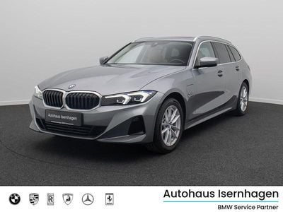 Gebraucht BMW 320e Sport Line 204 PS (150 kW) 2022 Skyscraper grauc4wbraun Limousine