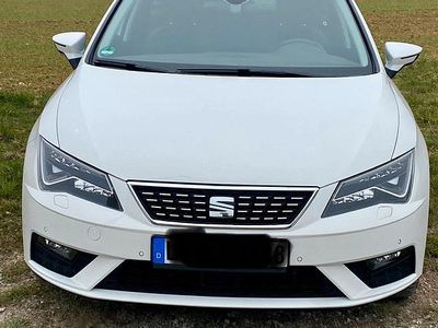 Usata Seat Leon 150 CV (110 kW) 2017 Bianco Station wagon