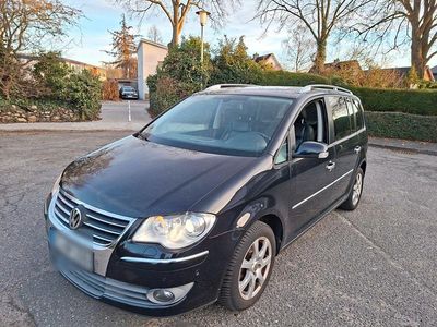 Gebraucht VW Touran 140 PS (102 kW) 2009 Schwarz Van / Kleinbus