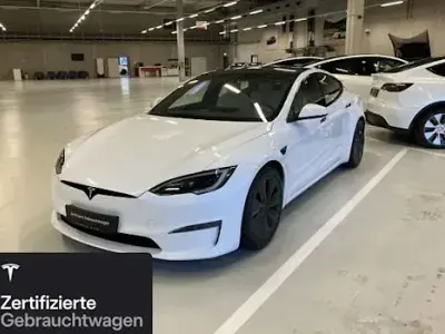 Occasion Tesla Model S 492 kW (670 ch) 2024 Blanc Citadine