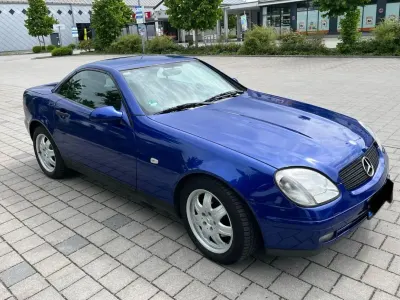 Gebraucht Mercedes SLK200 136 PS (100 kW) 2000 Blau Cabrio