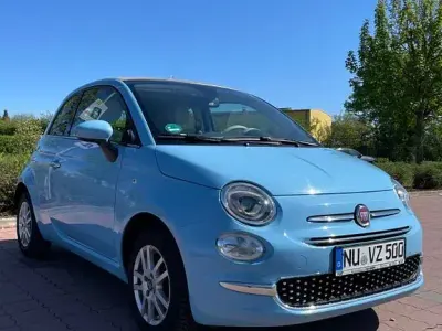Second-hand Fiat 500C 69 CP (50 kW) 2017 Albastru Cabrio