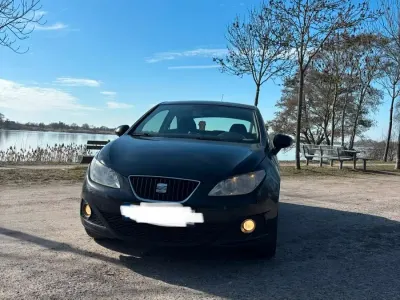 Gebraucht Seat Ibiza 86 PS (63 kW) 2009 Schwarz Kleinwagen