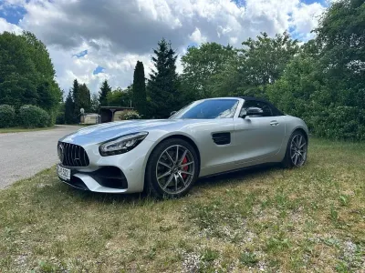 Gebraucht Mercedes AMG GT AMG 522 PS (383 kW) 2019 Silber Cabrio