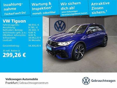 Usata VW Tiguan R 320 CV (235 kW) 2023 Blu SUV