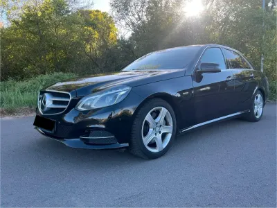 Usata Mercedes E350 252 CV (185 kW) 2014 Nero Berlina