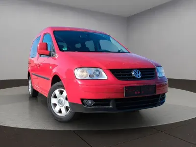 Gebraucht VW Caddy Life 105 PS (77 kW) 2009 Rot Van / Kleinbus