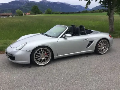 Occasion Porsche Boxster S 280 PK (205 kW) 2006 Zilver Cabriolet