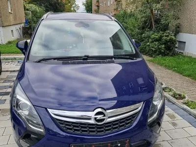 Gebraucht Opel Zafira Tourer Edition 165 PS (121 kW) 2014 Blau Van / Kleinbus
