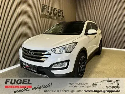 Gebraucht Hyundai Santa Fe 200 PS (147 kW) 2015 White crystal / mic SUV