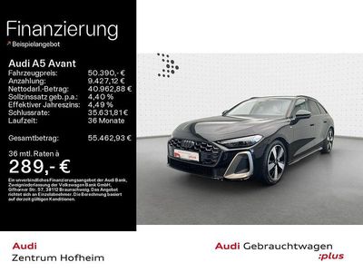Gebraucht Audi A5 Edition .1 204 PS (150 kW) 2025 Mythosschwarz metallic Kombi