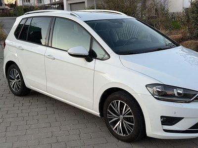 Gebraucht VW Golf Sportsvan Allstar 125 PS (91 kW) 2017 Weiß Van / Kleinbus