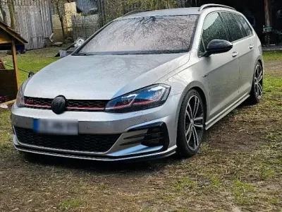 Gebraucht VW Golf VII GTD 184 PS (135 kW) 2017 Silber Kombi