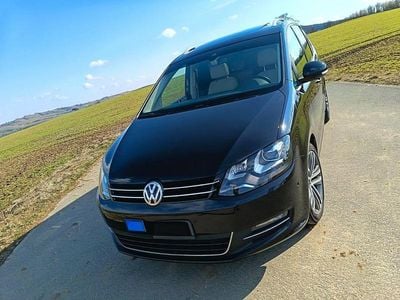 Gebraucht VW Sharan Highline 220 PS (161 kW) 2016 Schwarz Van / Kleinbus