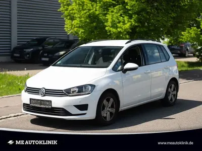 Gebraucht VW Golf Sportsvan Comfortline 110 PS (80 kW) 2014 Weiß Van / Kleinbus
