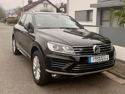 Brugt VW Touareg R-line 262 HK (192 kW) 2015 Sort SUV