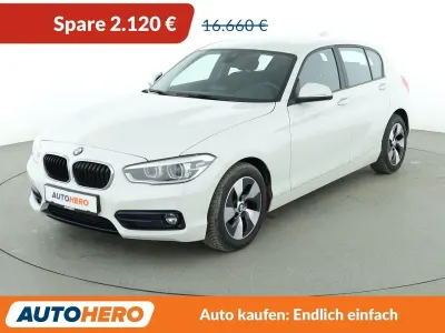 Gebraucht BMW 118 Sport Line 136 PS (100 kW) 2019 Weiß Kleinwagen