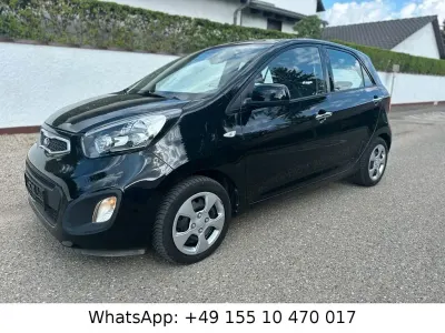 Gebraucht Kia Picanto 69 PS (50 kW) 2014 Schwarz Kleinwagen