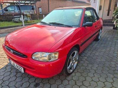Gebraucht Ford Escort Cabriolet 90 PS (66 kW) 1995 Rot Cabrio