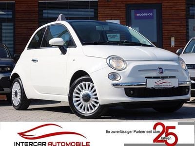 Gebraucht Fiat 500 Lounge 69 PS (50 kW) 2009 Weiß Cabrio