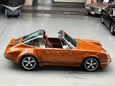Brugt Porsche 964 300 HK (220 kW) 1991 Orange Cabriolet
