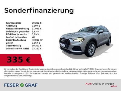 Gebraucht Audi Q3 Basis 190 PS (139 kW) 2023 Individuallackierungen audi... SUV