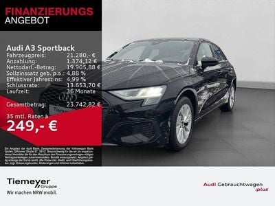 Gebraucht Audi A3 Sport 204 PS (150 kW) 2022 Schwarz Limousine