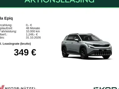 Neu Skoda Epiq Selection 155 kW (211 PS) 2026 Silber SUV