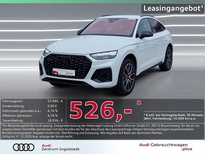Gletscherweiß metallic Gebraucht 2025 Audi Q5 Sportback S-Line SUV | 53.980 € (Guter Preis)