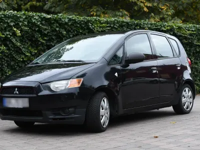 Gebraucht Mitsubishi Colt 95 PS (69 kW) 2008 Schwarz Kleinwagen