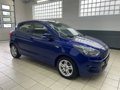 Gebraucht Ford Ka Plus Cool & Sound Edition 86 PS (63 kW) 2018 Blau Kleinwagen