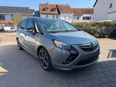 Gebraucht Opel Zafira Tourer OPC 131 PS (96 kW) 2012 Silber Van / Kleinbus