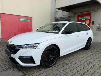 Gebraucht Skoda Octavia RS 200 PS (147 kW) 2021 Weiß Kombi