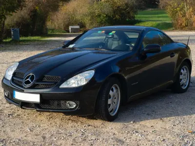 Gebraucht Mercedes SLK200 184 PS (135 kW) 2008 Schwarz Cabrio