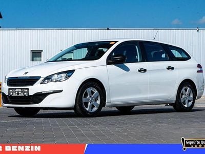Gebraucht Peugeot 308 Access 110 PS (80 kW) 2014 Lack weiss banquise/deckende l Kombi