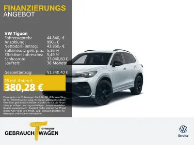 Gebraucht VW Tiguan R-line 204 PS (150 kW) 2025 Silber SUV