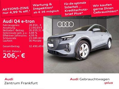 Gebraucht Audi Q4 e-tron Sport 150 kW (204 PS) 2023 Grau SUV
