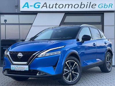 Gebraucht Nissan Qashqai 360º 158 PS (116 kW) 2022 Magnetic blue met. / dach schw SUV