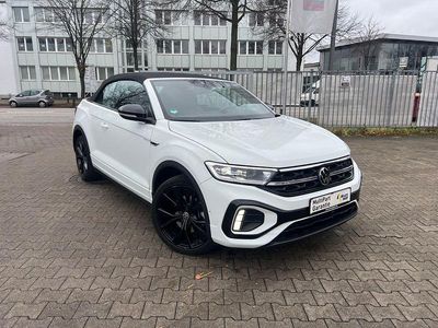 Gebraucht VW T-Roc Cabriolet R-line 150 PS (110 kW) 2022 Weiß Cabrio