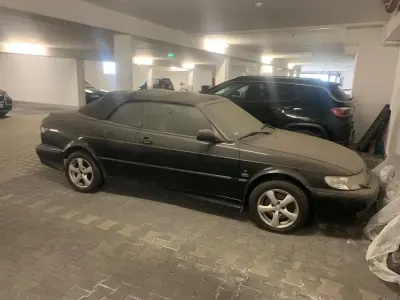 Gebraucht Saab 9-3 Cabriolet 170 PS (125 kW) 2000 Schwarz Cabrio