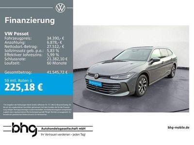 Gebraucht VW Passat Business 150 PS (110 kW) 2025 Diabasgrau metallic Kombi