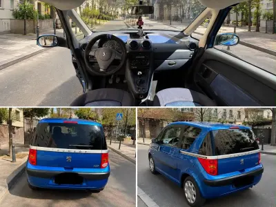 Gebraucht Peugeot 1007 2008 Blau Van / Kleinbus